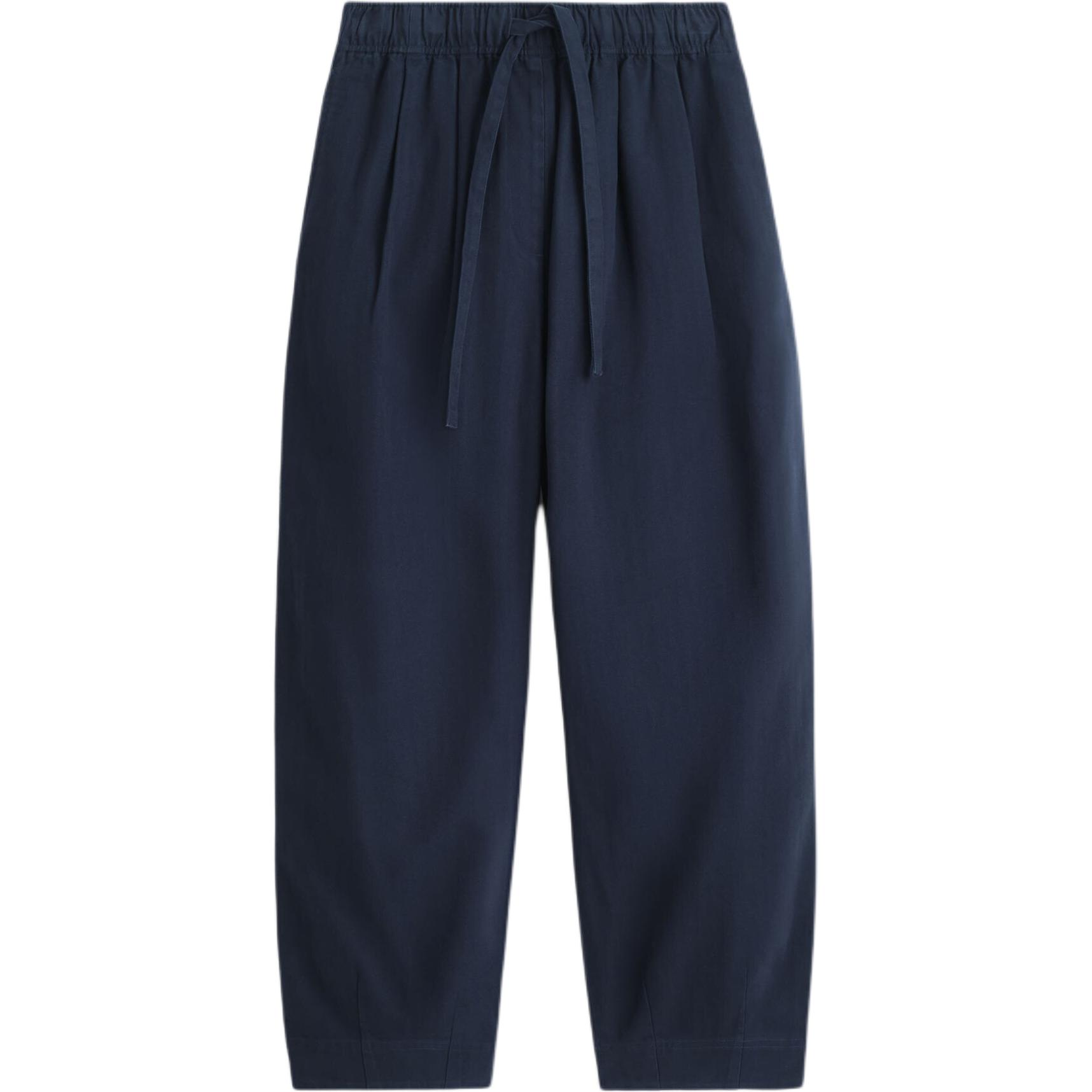 COS Женские повседневные брюки темно-синего цвета
COS Женские повседневные брюки темно-синего цвета