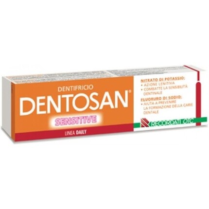 Зубная паста Dent Sensitive 75 мл Dentosan
Зубная паста Dent Sensitive 75 мл Dentosan
