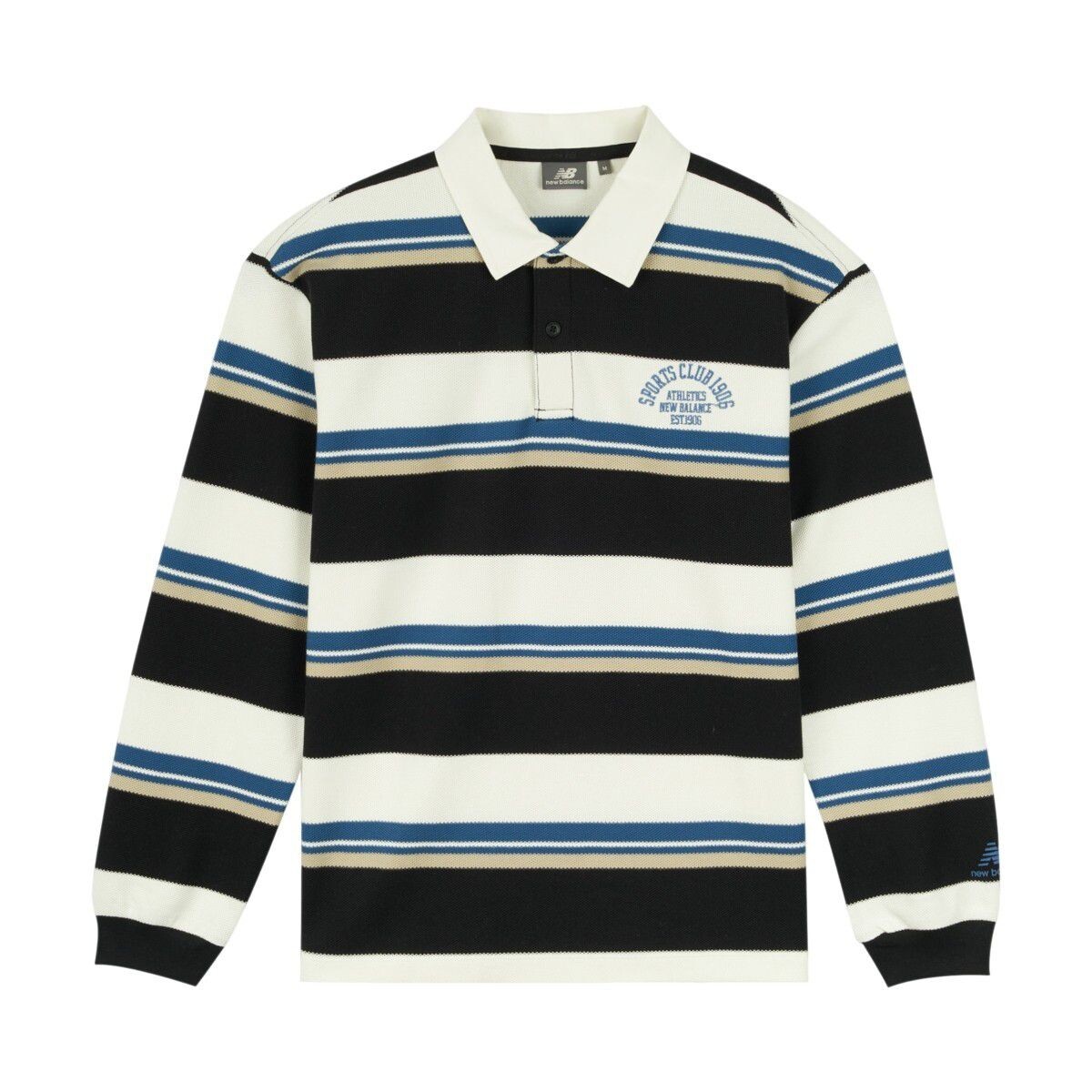 Рубашка поло унисекс черная/белая New Balance, черный/белый
Рубашка поло унисекс черная/белая New Balance, черный/белый