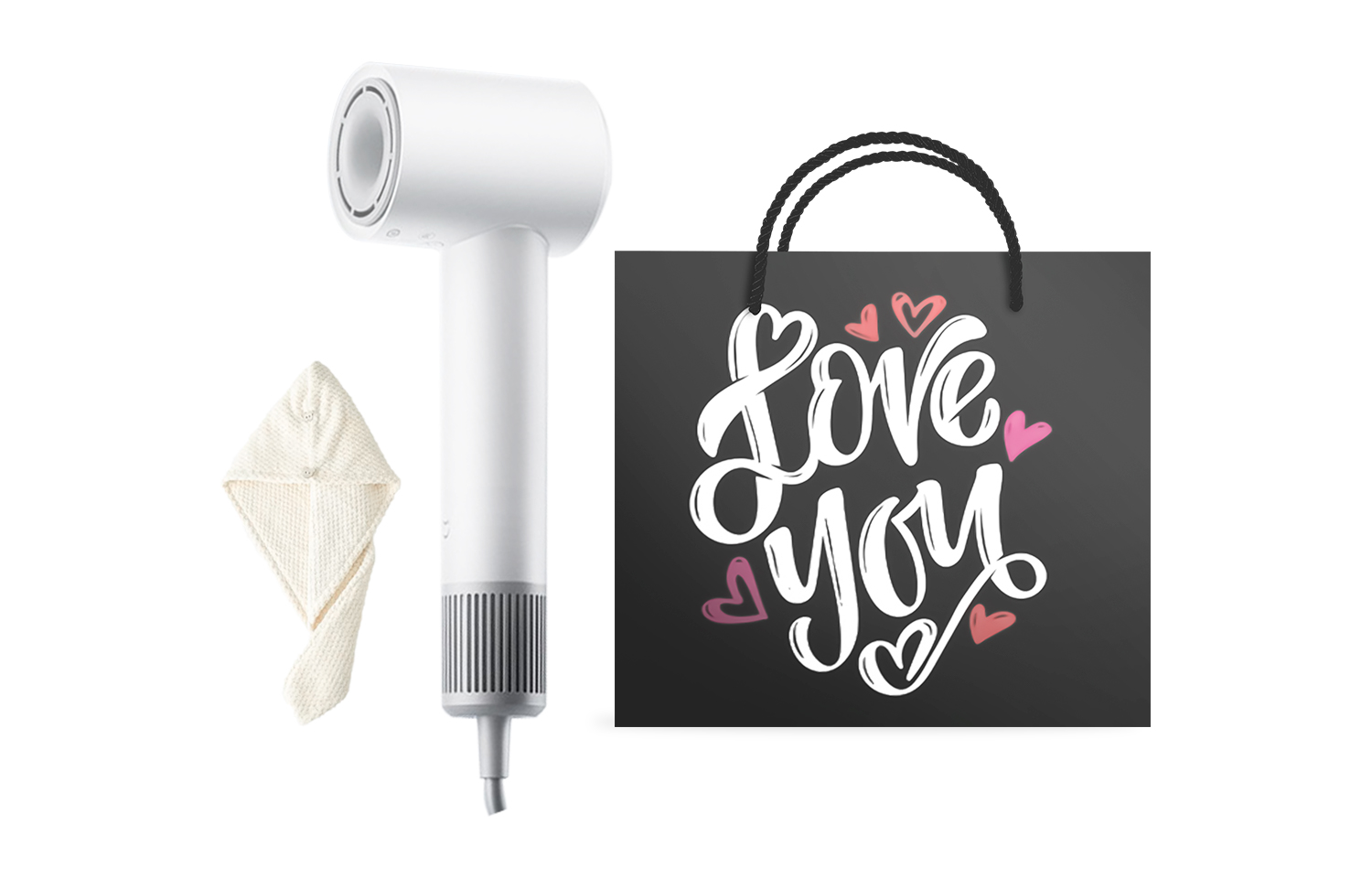 Фен для волос Mi, White Lover's Qixi Gift Box
Фен для волос Mi, White Lover's Qixi Gift Box