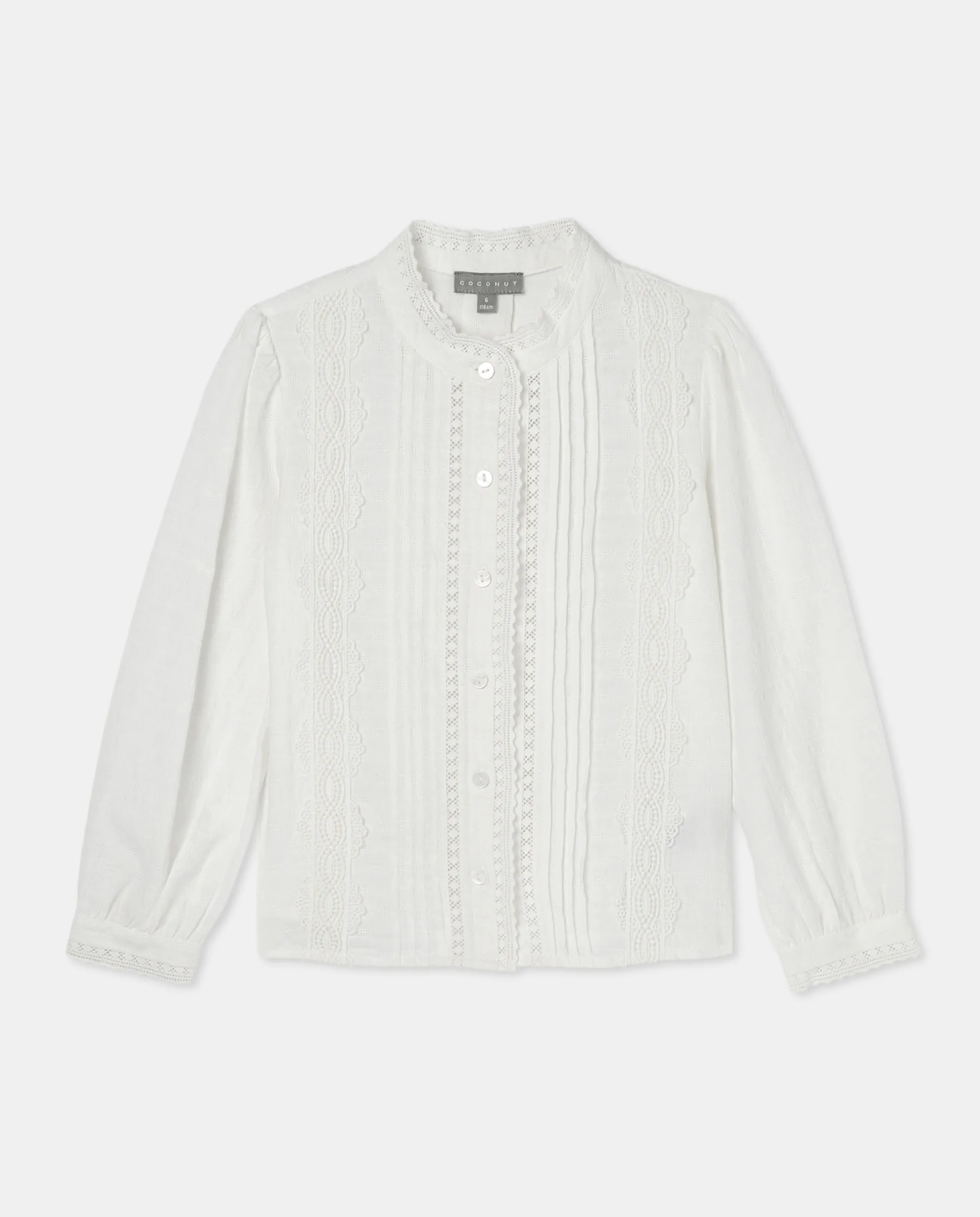 Блузка с рукавом три четверти из люрекса для девочки Coconut El Corte Inglés, песочный 
Блузка с рукавом три четверти из люрекса для девочки Coconut El Corte Inglés, песочный