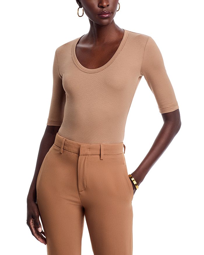 Футболка с круглым вырезом Fabiana Filippi, коричневый
Футболка с круглым вырезом Fabiana Filippi, коричневый