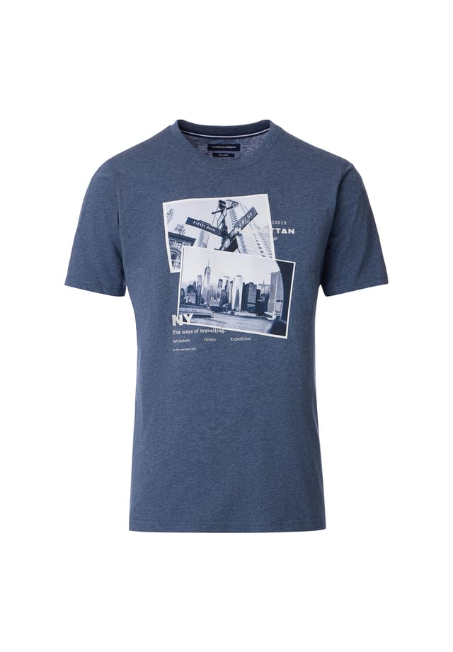 Простая футболка Casamoda, синий
Простая футболка Casamoda, синий