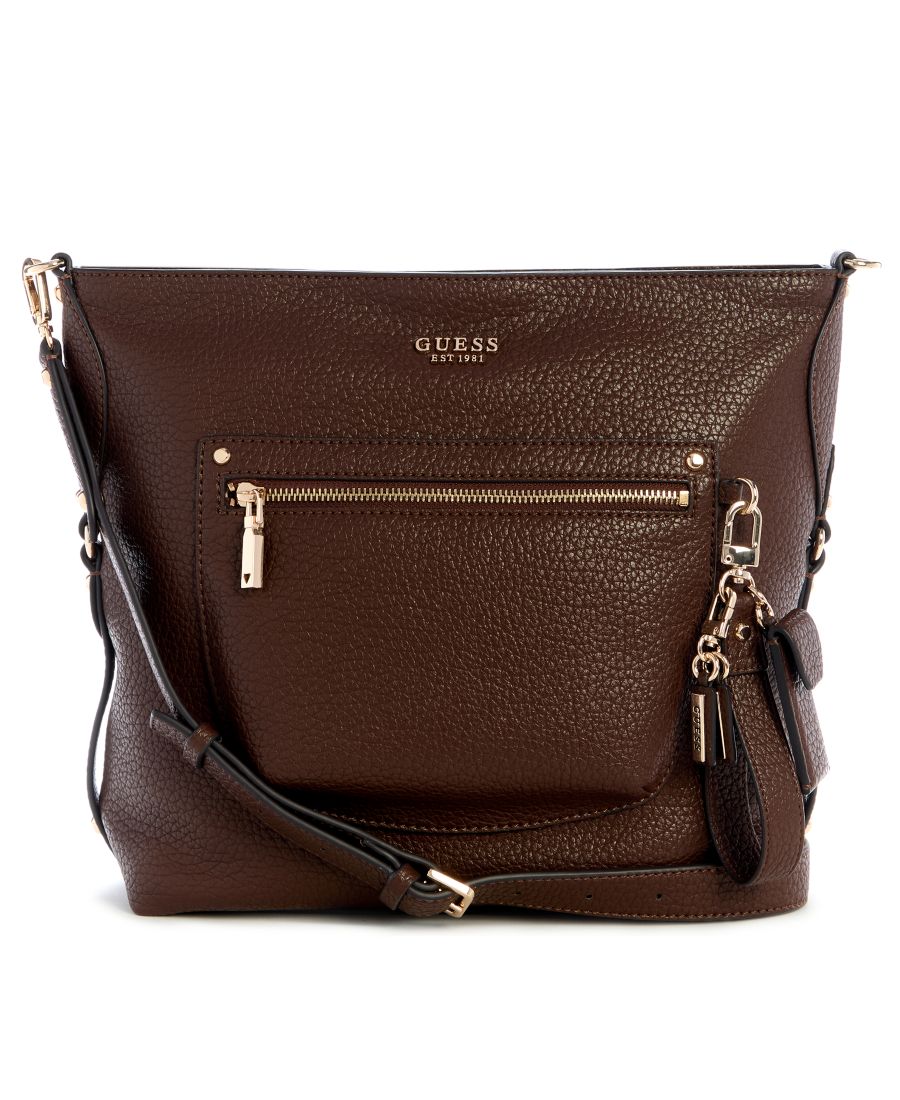 Сумка-ведро Marsha Small Crossbody GUESS, Espresso
Сумка-ведро Marsha Small Crossbody GUESS, Espresso