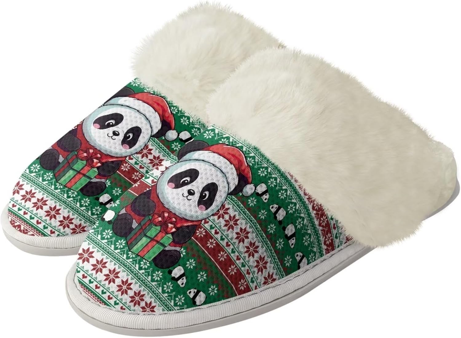 Зимние рождественские спа-тапочки Drnuikhe, домашние тапочки из пены с эффектом памяти, обувь для дома и улицы, размер L, для мужчин и женщин, Vintage Striped Panda
Зимние рождественские спа-тапочки Drnuikhe, домашние тапочки из пены с эффектом памяти, обувь для дома и улицы, размер L, для мужчин и женщин, Vintage Striped Panda
