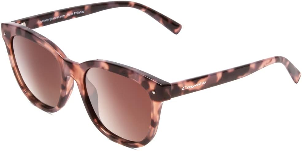 Женские поляризованные солнцезащитные очки Coyote Cheyenne ИЛИ бифокальные солнцезащитные очки | Защита от УФ-излучения | Квадратная форма | 52 мм, Purple Tortoise Frame/Brown Gradient Lens
Женские поляризованные солнцезащитные очки Coyote Cheyenne ИЛИ бифокальные солнцезащитные очки | Защита от УФ-излучения | Квадратная форма | 52 мм, Purple Tortoise Frame/Brown Gradient Lens