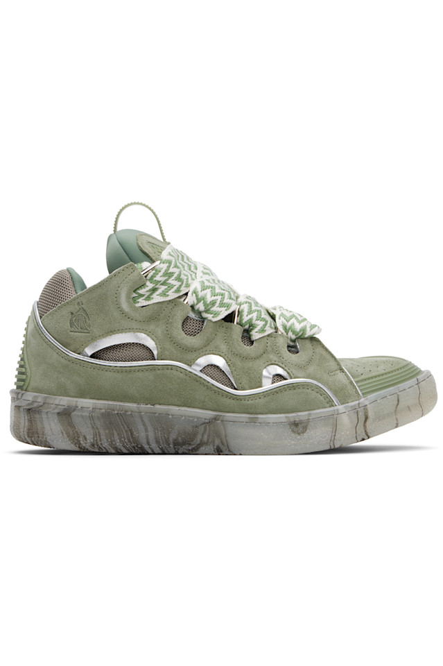 Кожаные кроссовки с мраморной подошвой Curb Lanvin, мультиколор
Кожаные кроссовки с мраморной подошвой Curb Lanvin, мультиколор