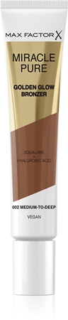 Крем-бронзатор с осветляющим эффектом Max Factor Miracle Pure, 002 Medium to Dark 15 ml
Крем-бронзатор с осветляющим эффектом Max Factor Miracle Pure, 002 Medium to Dark 15 ml