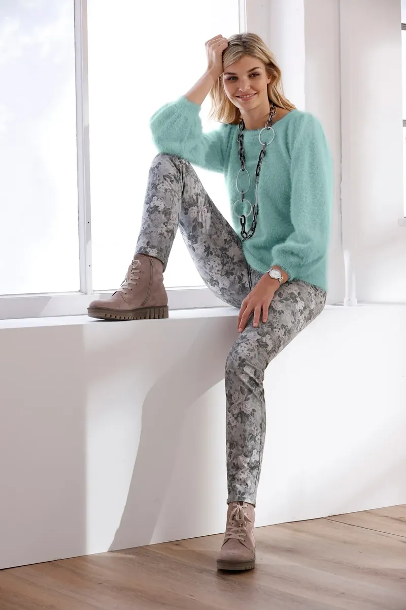 LINEA TESINI by Heine вязаный свитер "Пуловер", мятный
LINEA TESINI by Heine вязаный свитер "Пуловер", мятный