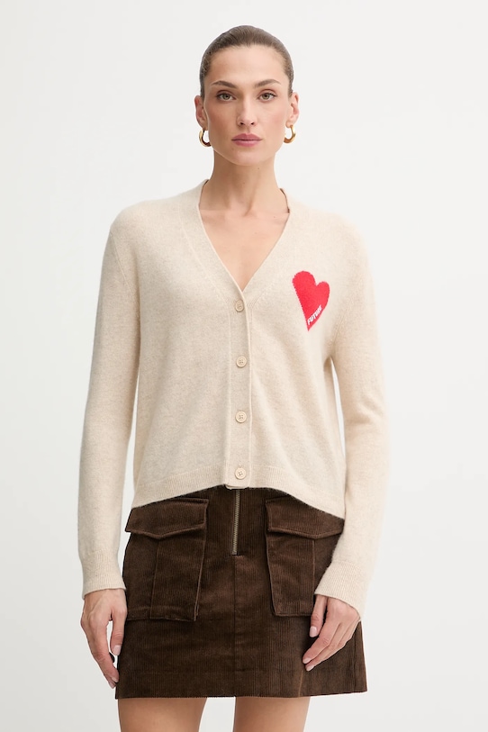 Кашемировый кардиган From Future, бежевый
Кашемировый кардиган From Future, бежевый