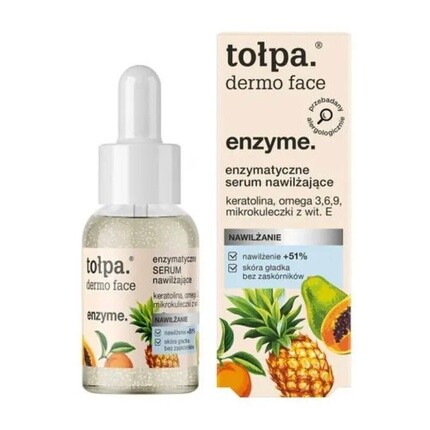 Dermo Face Enzyme Ферментативная увлажняющая сыворотка 30 мл, Tolpa
Dermo Face Enzyme Ферментативная увлажняющая сыворотка 30 мл, Tolpa