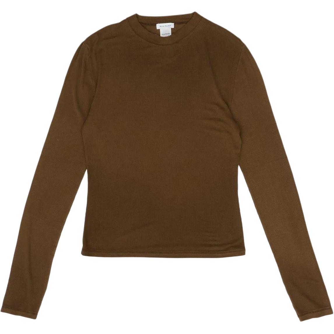 Long Sleeve T Shirt Acne Studios, коричневый
Long Sleeve T Shirt Acne Studios, коричневый