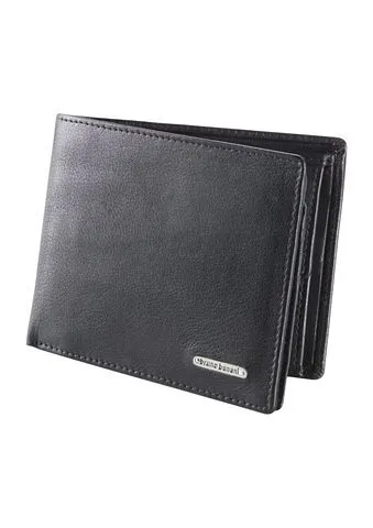 Кошелек Bruno Banani из кожи с бляшкой-логотипом, черный
Кошелек Bruno Banani из кожи с бляшкой-логотипом, черный