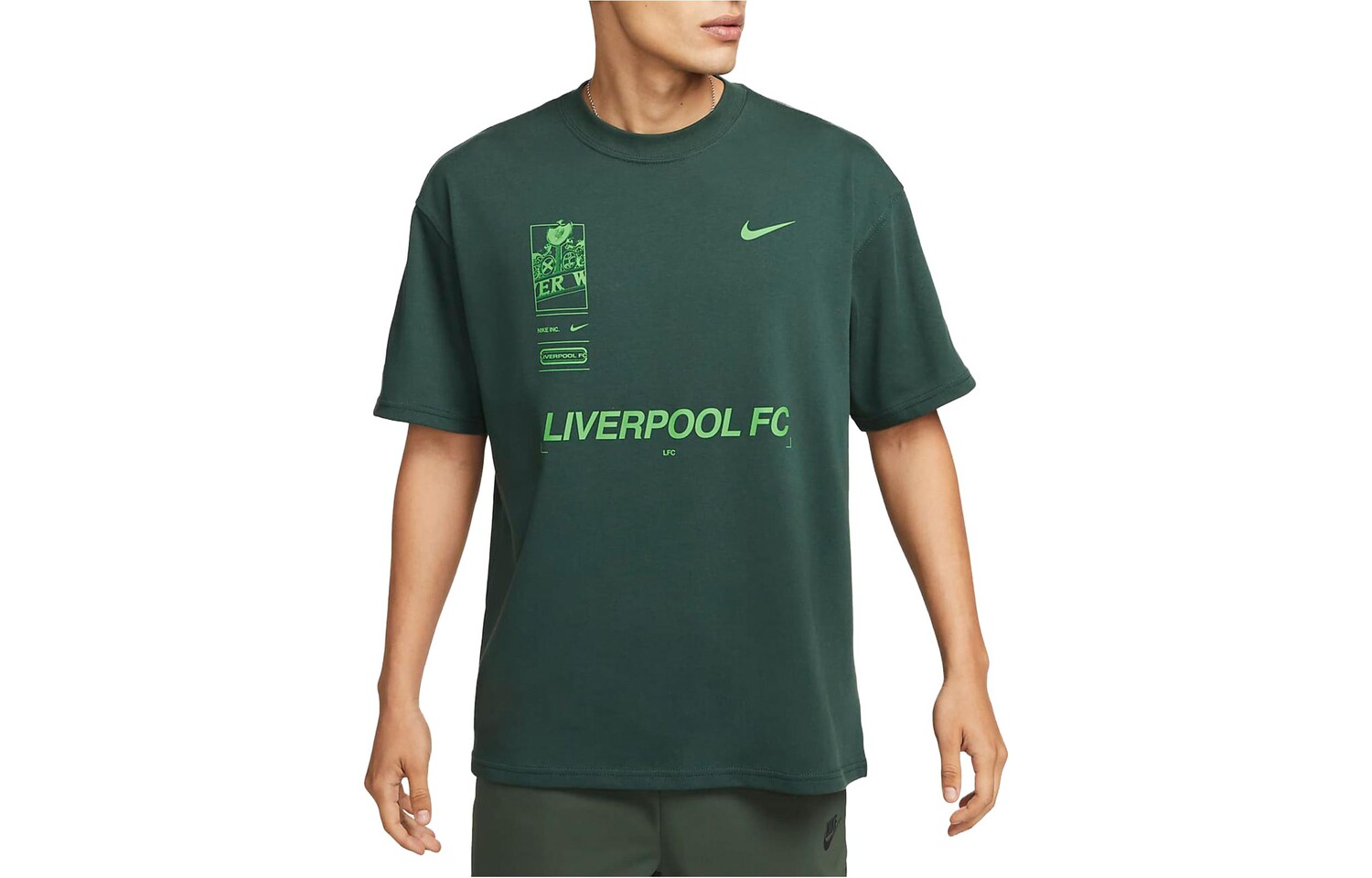 Мужское футбольное джерси Nike, цвет Professional Green
Мужское футбольное джерси Nike, цвет Professional Green