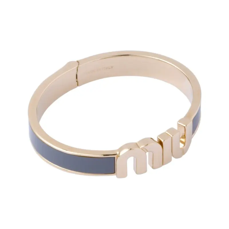 MIU MIU Металлический браслет женский синий
MIU MIU Металлический браслет женский синий