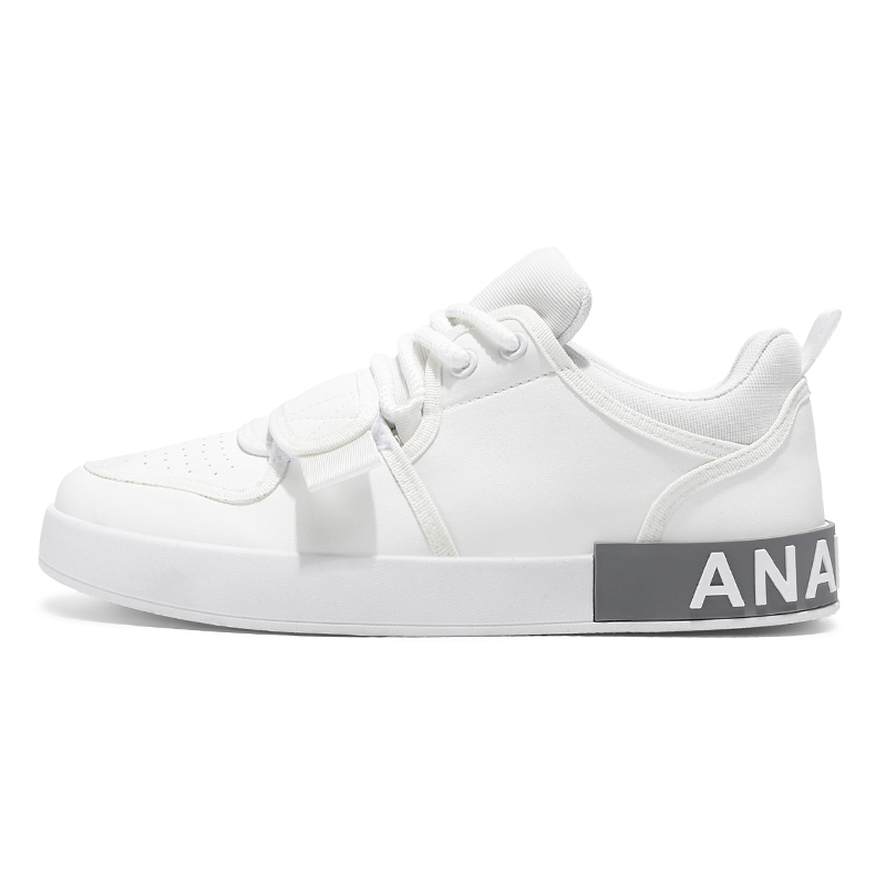 Нескользящие, износостойкие, легкие, дышащие низкие мужские кроссовки для скейтбординга ENRICO COVERI, White Gray
Нескользящие, износостойкие, легкие, дышащие низкие мужские кроссовки для скейтбординга ENRICO COVERI, White Gray