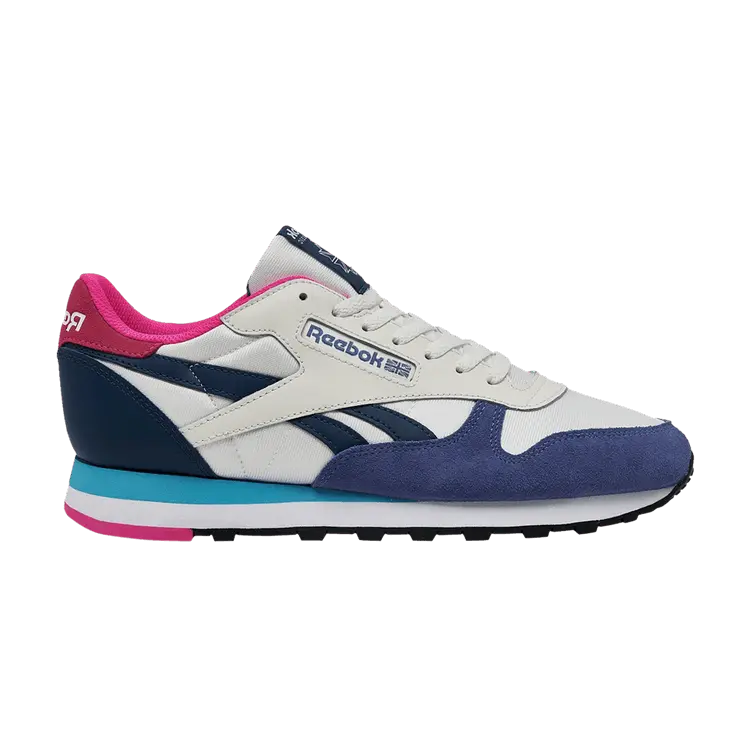 Кроссовки Reebok Classic Leather 'Uniform Blue Laser Pink', кремовый
Кроссовки Reebok Classic Leather 'Uniform Blue Laser Pink', кремовый