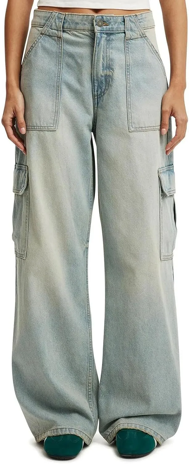 Женские джинсы Wide Leg с высокой посадкой, Stretchy, Straight Legs
Женские джинсы Wide Leg с высокой посадкой, Stretchy, Straight Legs