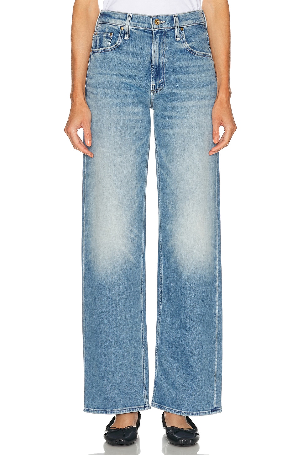 Джинсы The Spinner Zip Sneak Mother, Glow Up
Джинсы The Spinner Zip Sneak Mother, Glow Up