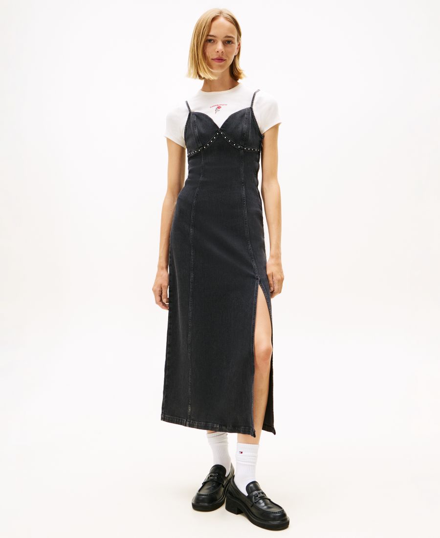 Женское макси-платье Tommy Jeans, Denim Black
Женское макси-платье Tommy Jeans, Denim Black