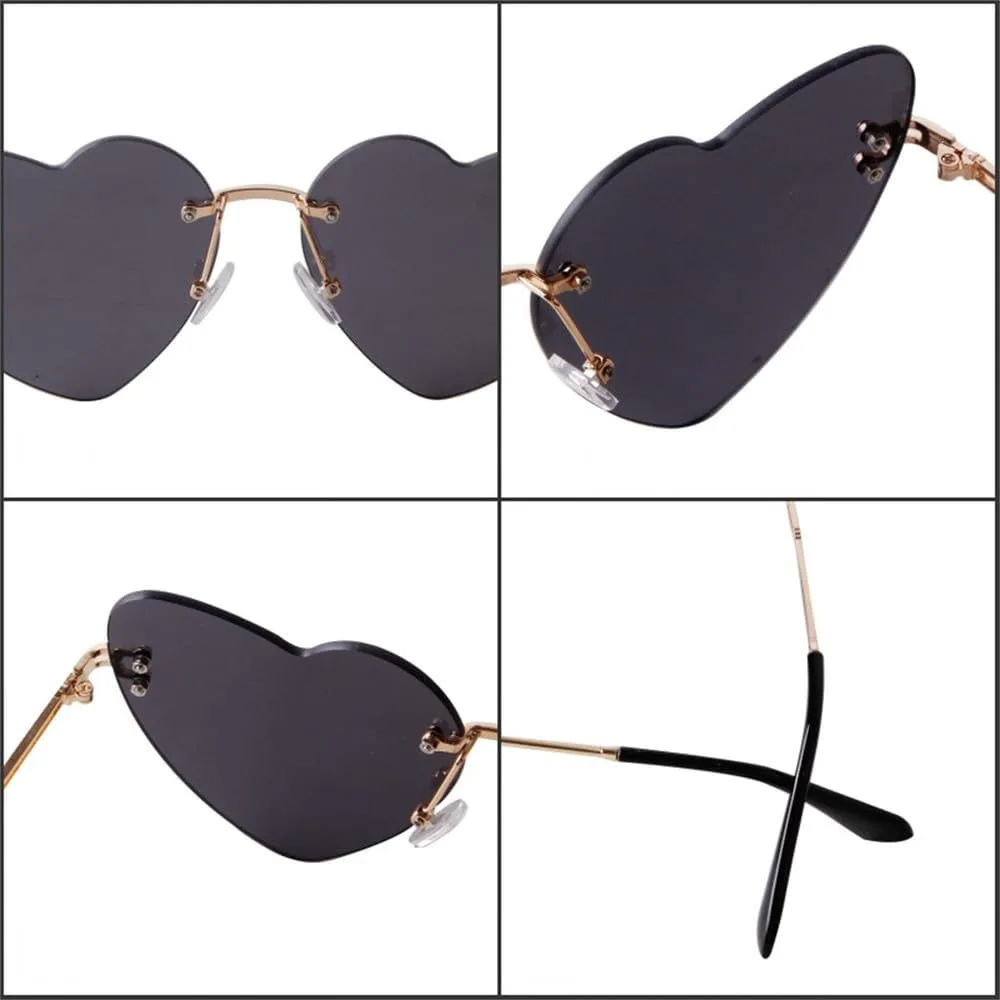 Солнцезащитные очки «Кошачий глаз» с сердечками, для женщин и мужчин, забавные, с рисунком арбуза, красные, без оправы, для фестивалей и вечеринок VFDHN, C4
Солнцезащитные очки «Кошачий глаз» с сердечками, для женщин и мужчин, забавные, с рисунком арбуза, красные, без оправы, для фестивалей и вечеринок VFDHN, C4