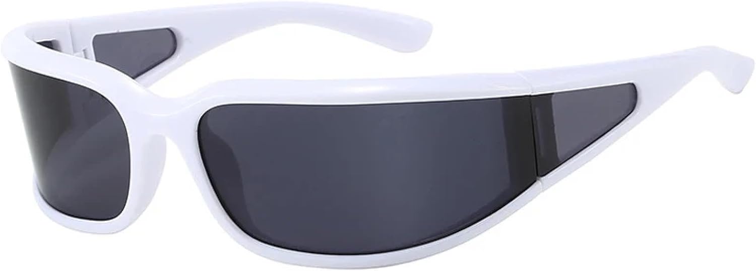 Солнцезащитные очки в стиле стимпанк в маленькой оправе для женщин и мужчин, роскошные, для активного отдыха, спорта, велоспорта, защита от УФ-излучения UV400 TKKTLLT, White Gray
Солнцезащитные очки в стиле стимпанк в маленькой оправе для женщин и мужчин, роскошные, для активного отдыха, спорта, велоспорта, защита от УФ-излучения UV400 TKKTLLT, White Gray