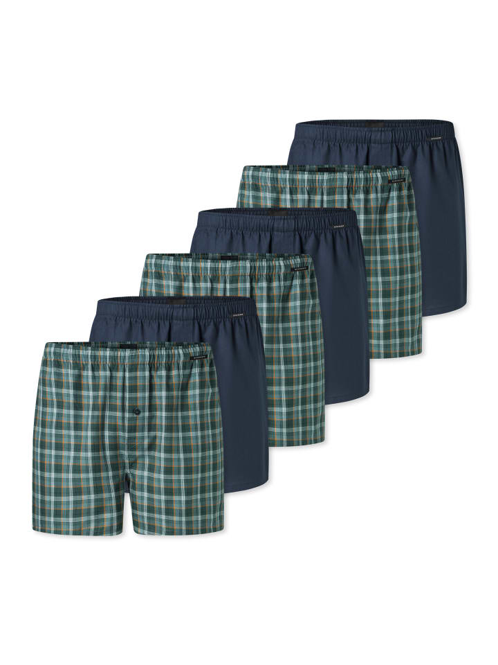 Боксеры Schiesser, синий/зеленый
Боксеры Schiesser, синий/зеленый