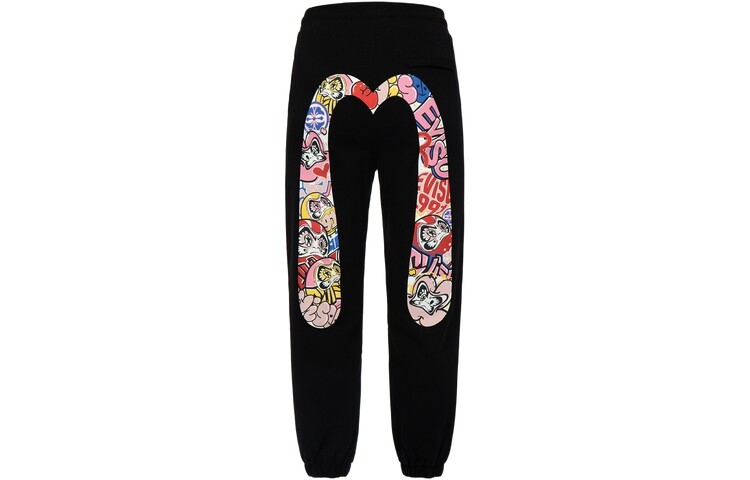 Трикотажные спортивные штаны женские черные Evisu
Трикотажные спортивные штаны женские черные Evisu