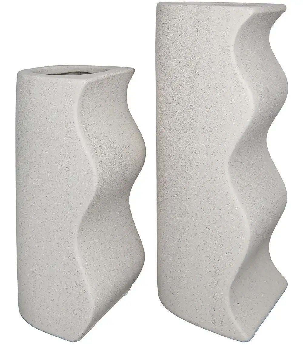 Настольная ваза GILDE "Deco Vase Onda, керамика, высота ок. 25,5 см", (набор, 2 шт.), водонепроницаемая 18,2х25,5х8 см, бежевый
Настольная ваза GILDE "Deco Vase Onda, керамика, высота ок. 25,5 см", (набор, 2 шт.), водонепроницаемая 18,2х25,5х8 см, бежевый