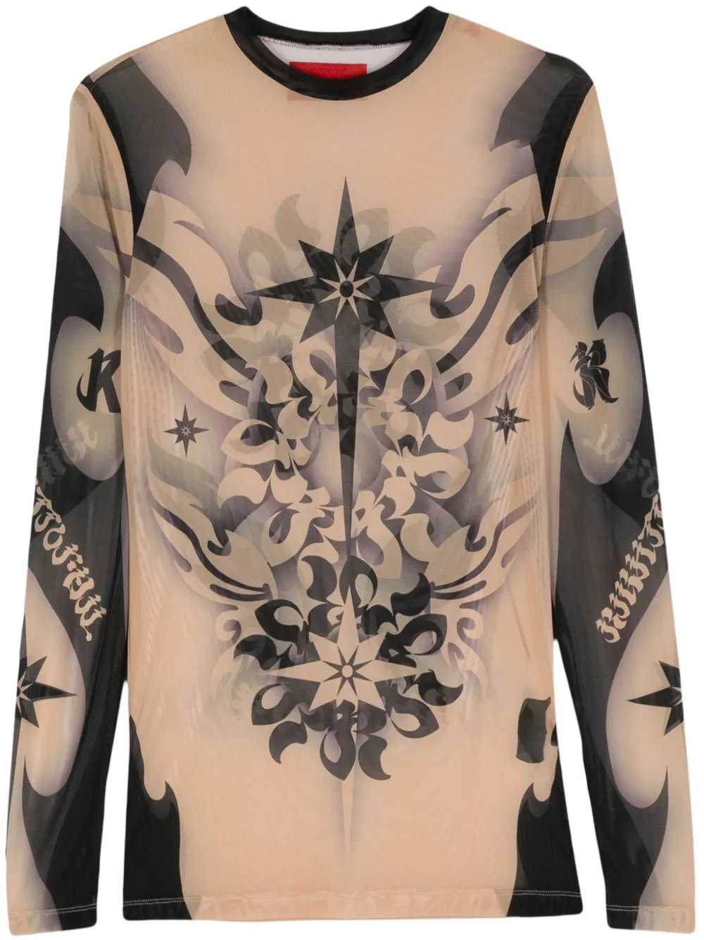 Топ Tattoo KUSIKOHC, нейтральный 
Топ Tattoo KUSIKOHC, нейтральный