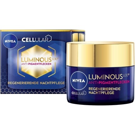 Cellular Luminous 630 Ночной уход против пигментных пятен 50 мл, Nivea
Cellular Luminous 630 Ночной уход против пигментных пятен 50 мл, Nivea