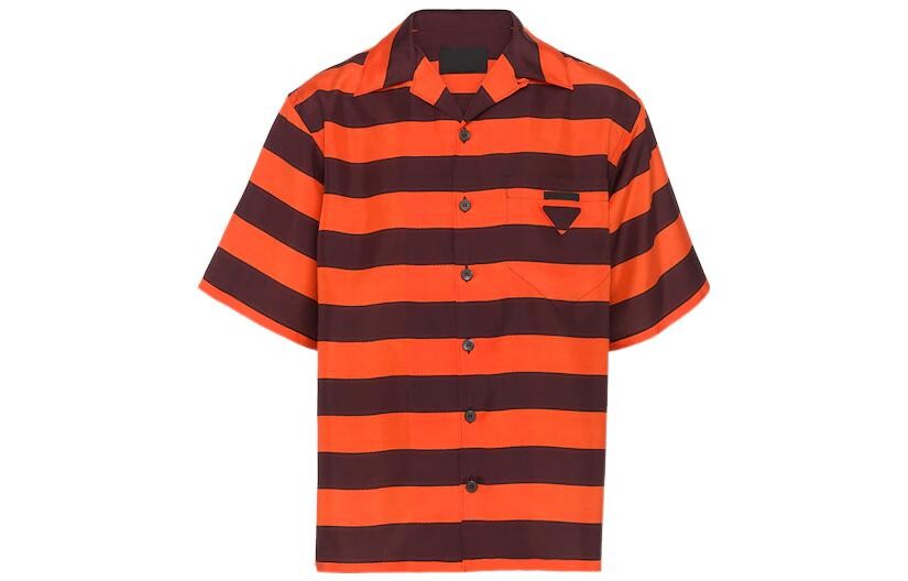 Рубашка мужская оранжевая Prada, оранжевый
Рубашка мужская оранжевая Prada, оранжевый