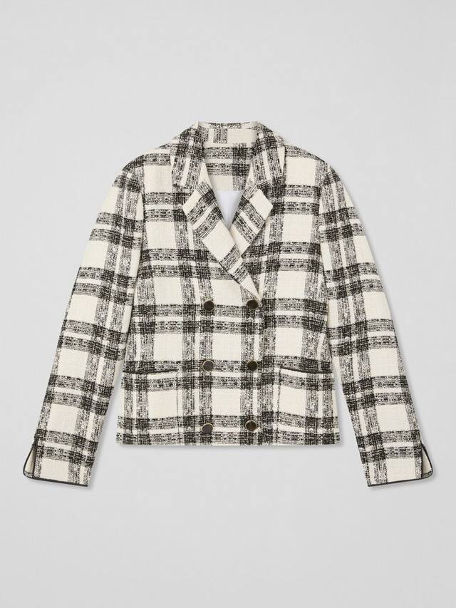 Кларис твидовый жакет L.K.Bennett, Black/Cream
Кларис твидовый жакет L.K.Bennett, Black/Cream