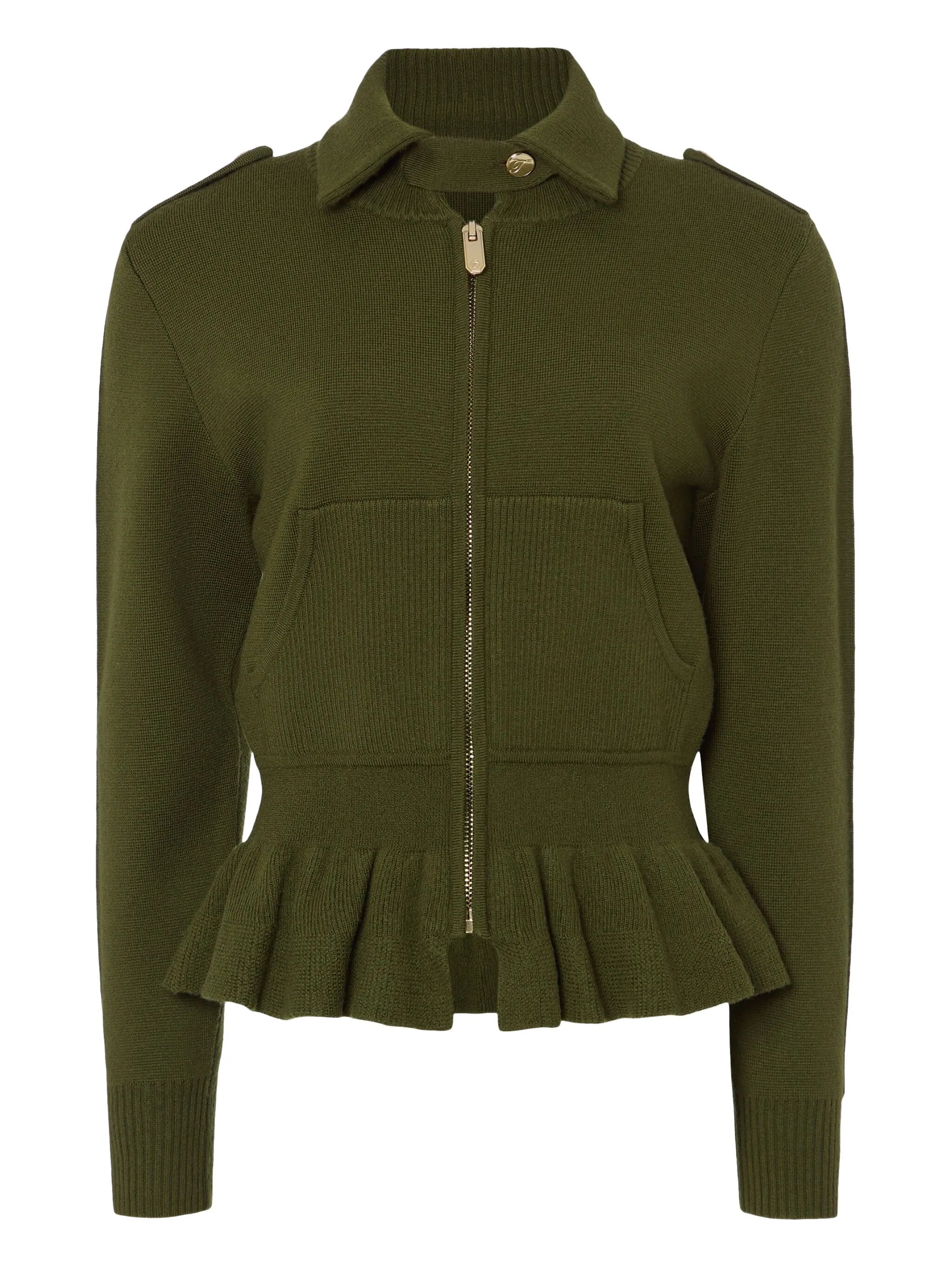 Жакет с оборками Temperley London, зеленый
Жакет с оборками Temperley London, зеленый