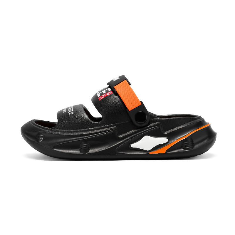 Детские шлепанцы для улицы с рисунком для подростков, устойчивые к истиранию FCMM, черный/оранжевый
Детские шлепанцы для улицы с рисунком для подростков, устойчивые к истиранию FCMM, черный/оранжевый