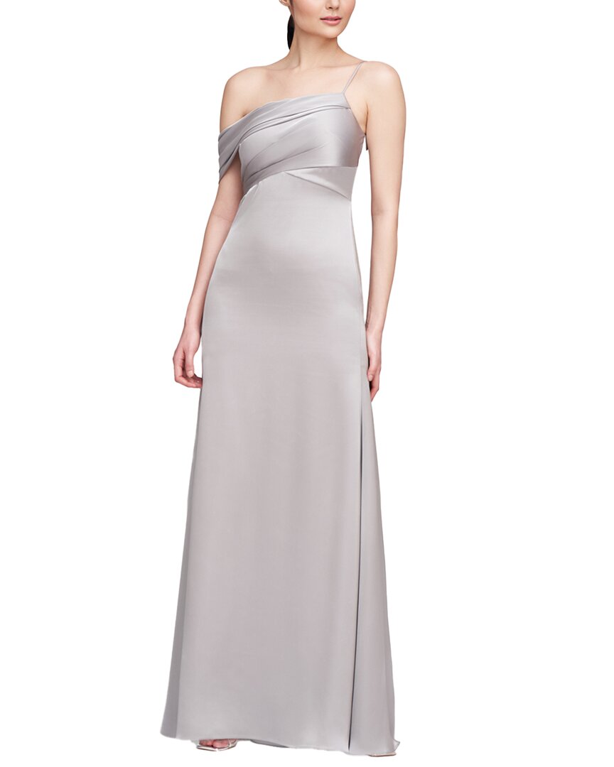 Платье Theia Alaina с одним плечом, серый
Платье Theia Alaina с одним плечом, серый
