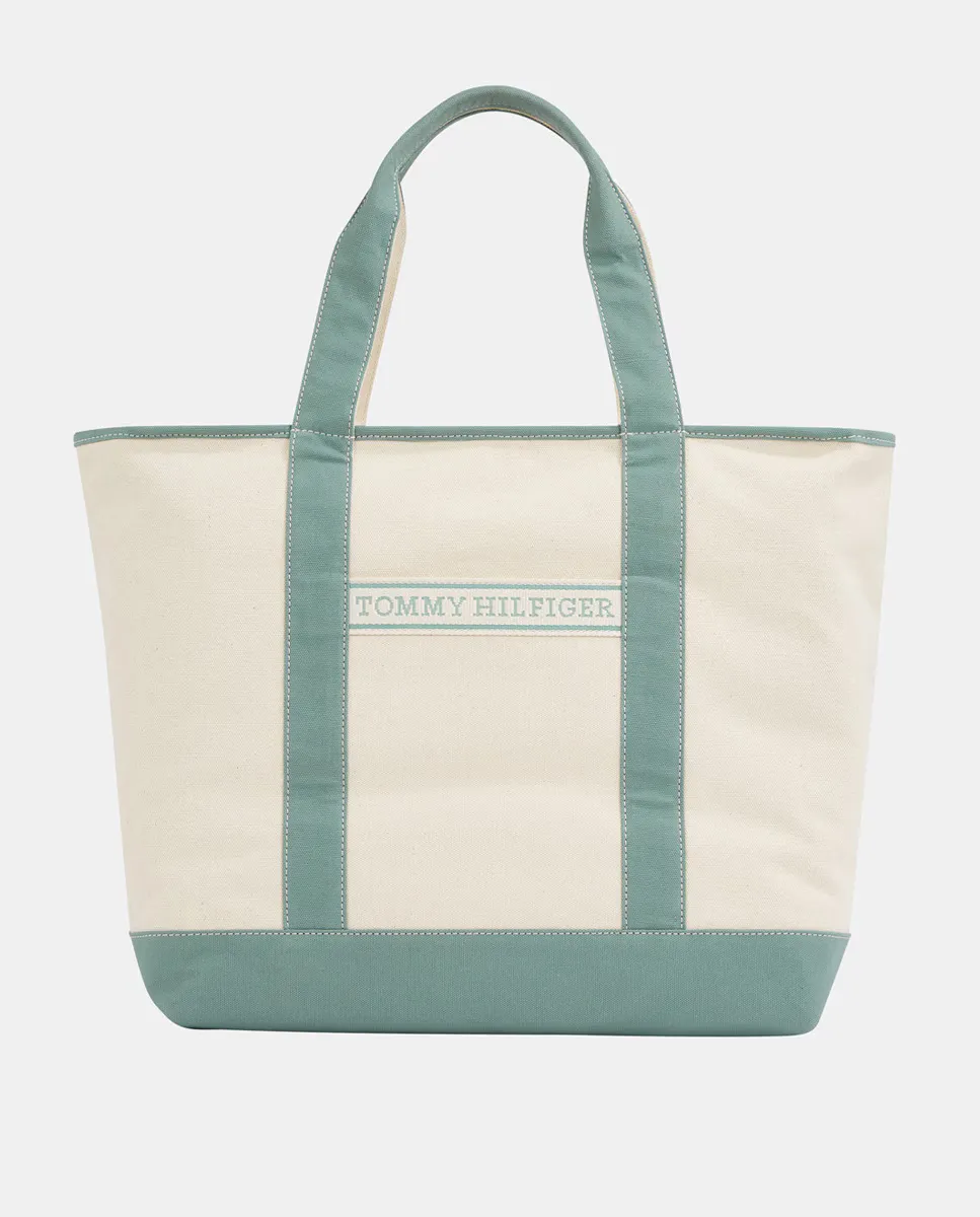 Сумка-тоут из хлопка Tommy Hilfiger, бежевый
Сумка-тоут из хлопка Tommy Hilfiger, бежевый