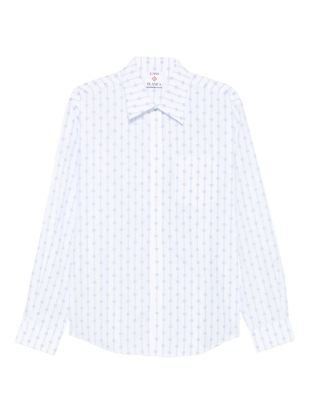 Рубашка с монограммой CASABLANCA, белый
Рубашка с монограммой CASABLANCA, белый