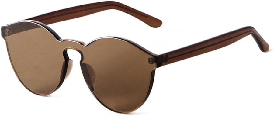 Модные классические круглые солнцезащитные очки без оправы с защитой от УФ-излучения UV400, цельные, увеличенного размера, в винтажном стиле, с прозрачными цветными линзами TYUVIVO, C3 Tea
Модные классические круглые солнцезащитные очки без оправы с защитой от УФ-излучения UV400, цельные, увеличенного размера, в винтажном стиле, с прозрачными цветными линзами TYUVIVO, C3 Tea