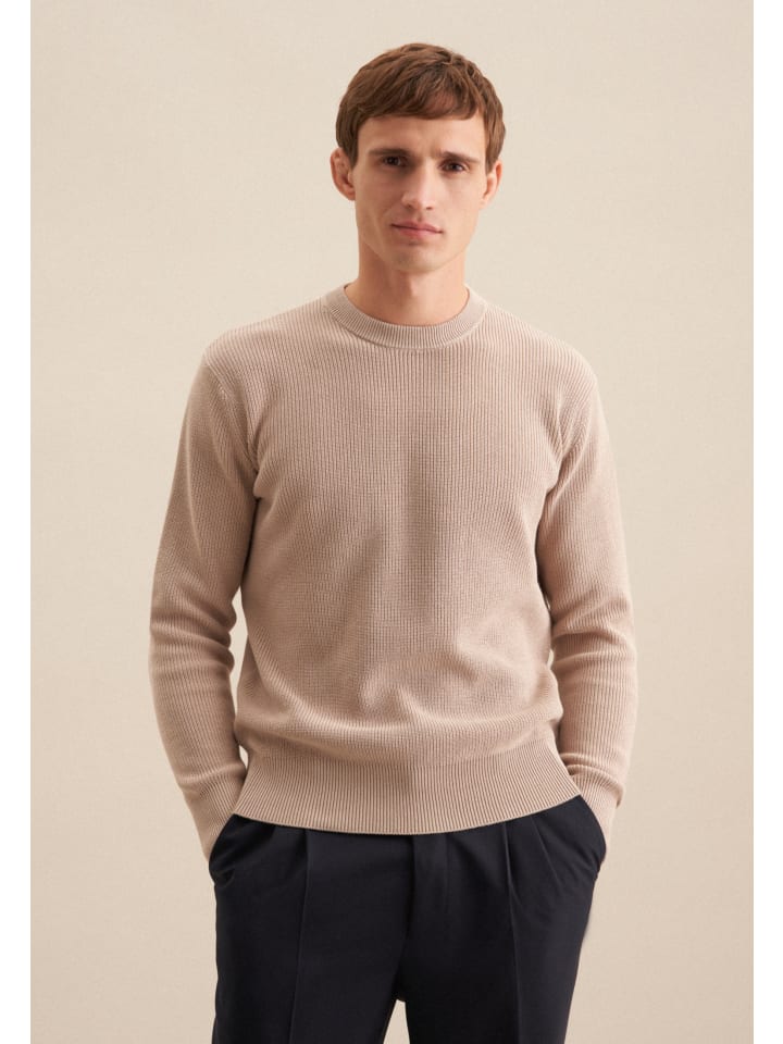 Пуловер Seidensticker, бежевый
Пуловер Seidensticker, бежевый