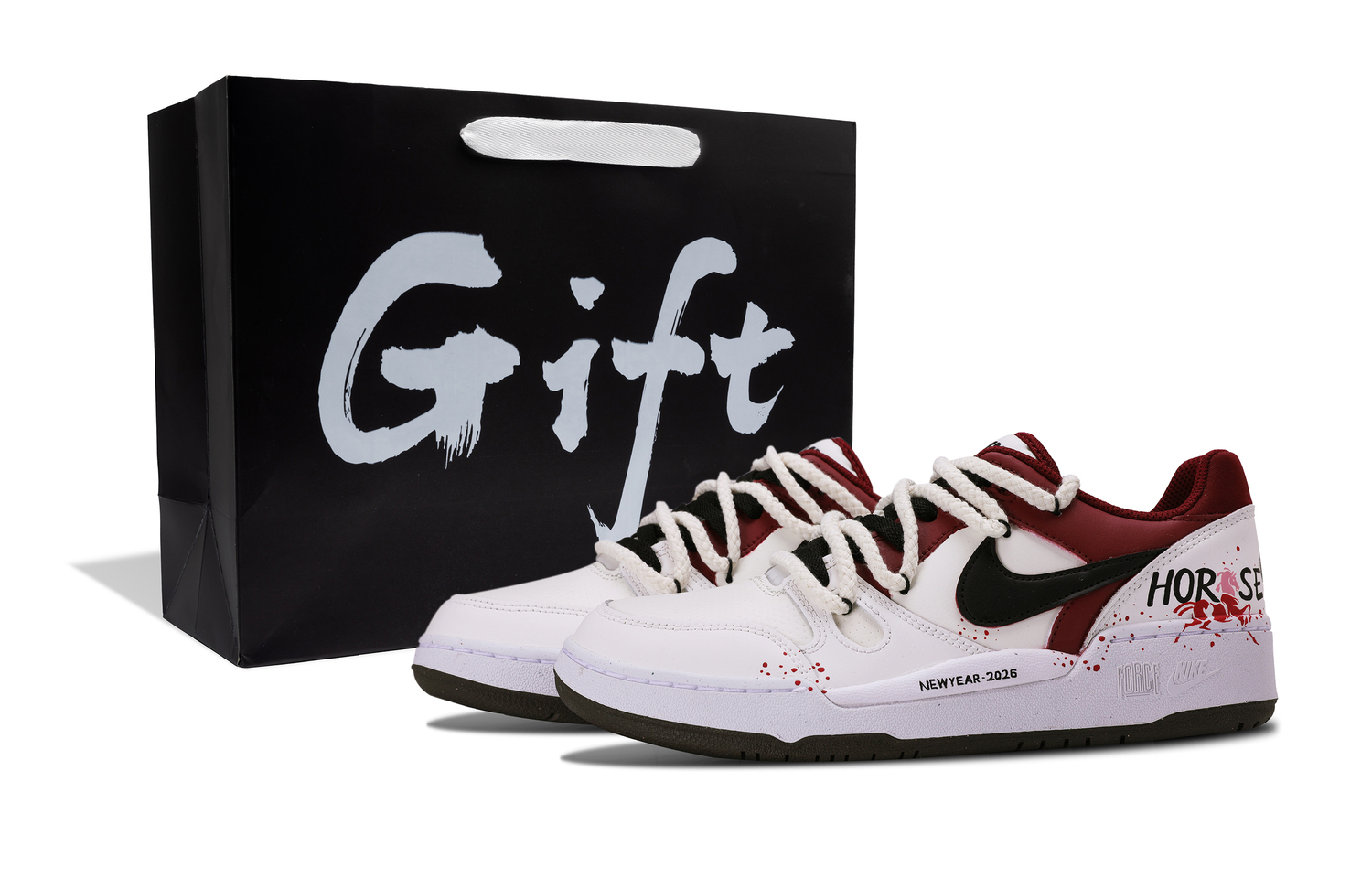 Nike Сумка для покупок Full Force Horses Year Auspicious, износостойкие и легкие низкие скейтбордные кроссовки для мужчин, красные
Nike Сумка для покупок Full Force Horses Year Auspicious, износостойкие и легкие низкие скейтбордные кроссовки для мужчин, красные