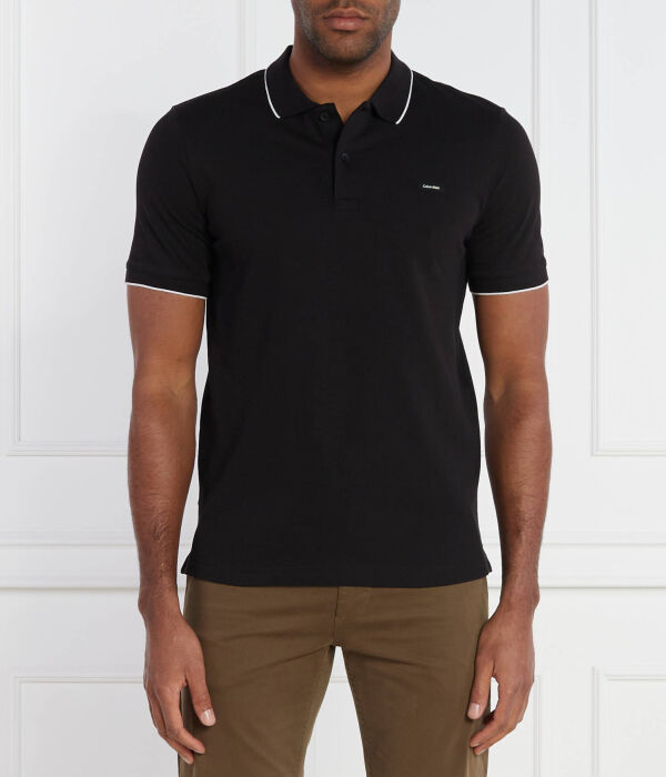 Рубашка поло Calvin Klein, черный 
Рубашка поло Calvin Klein, черный