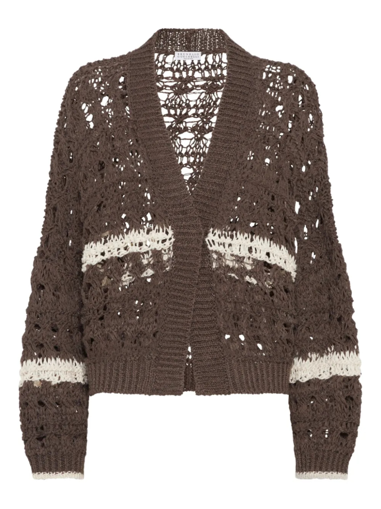 Brunello Cucinelli кардиган рыхлой вязки, коричневый
Brunello Cucinelli кардиган рыхлой вязки, коричневый