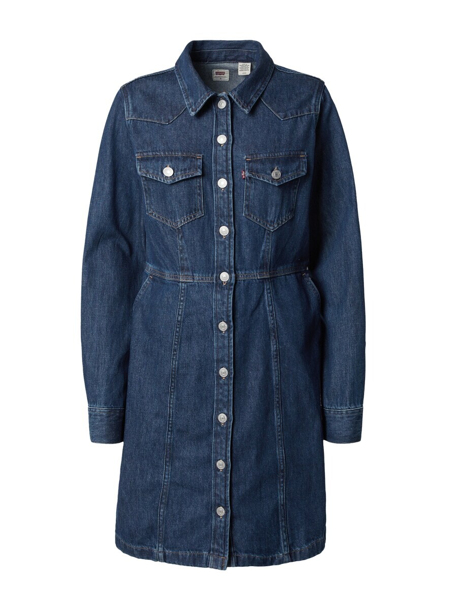 Платье-рубашка LEVI'S LEVIS SHIRT DRESS, синий джинсовый
Платье-рубашка LEVI'S LEVIS SHIRT DRESS, синий джинсовый