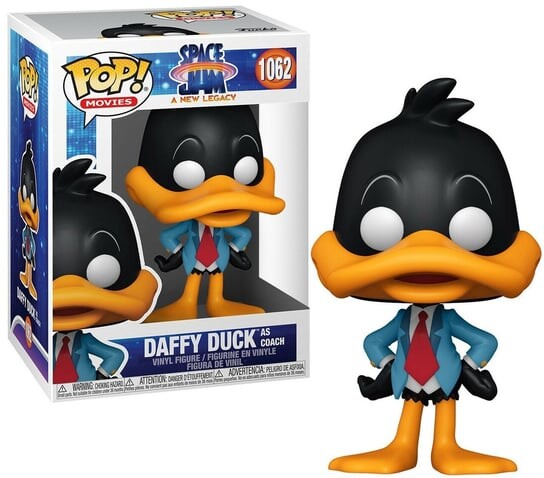 Funko POP! Кино, коллекционная фигурка, Space Jam, Даффи Дак
Funko POP! Кино, коллекционная фигурка, Space Jam, Даффи Дак