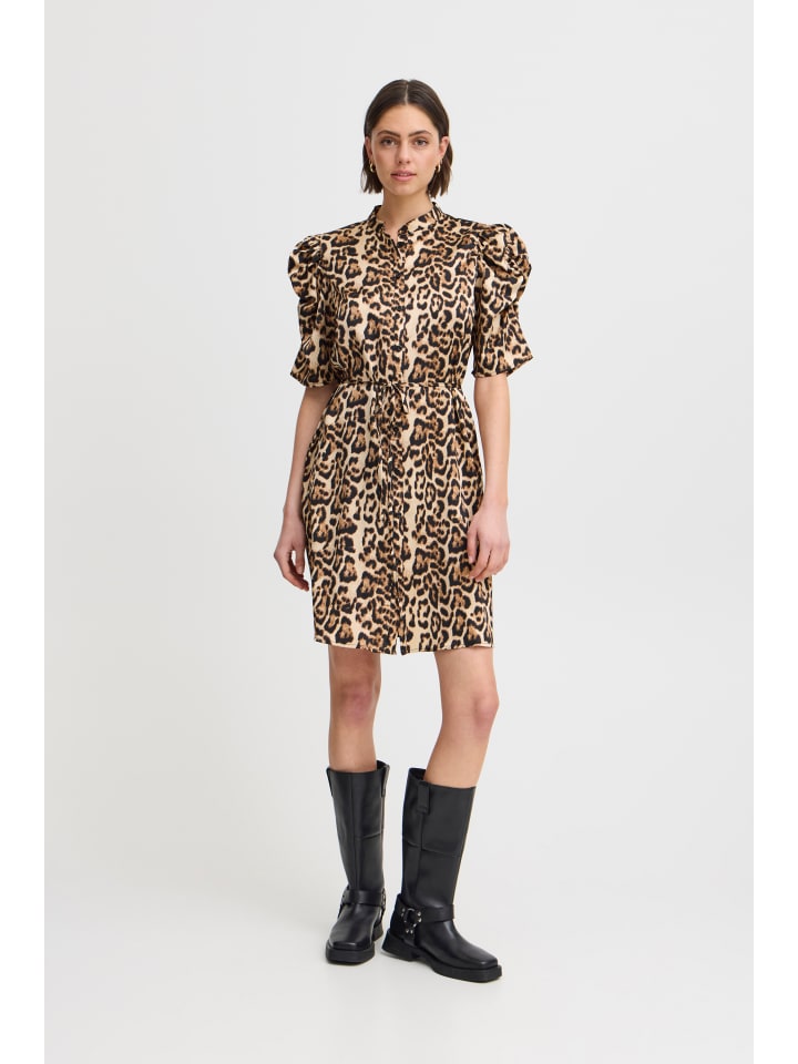 Платье IXNINA, стандартного кроя, с леопардовым принтом. ICHI
Платье IXNINA, стандартного кроя, с леопардовым принтом. ICHI