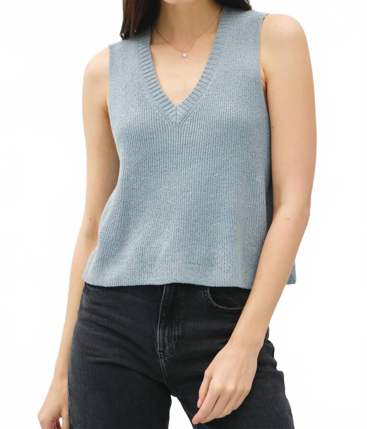 Джинсовая майка-свитер Evani Nyland, denim
Джинсовая майка-свитер Evani Nyland, denim