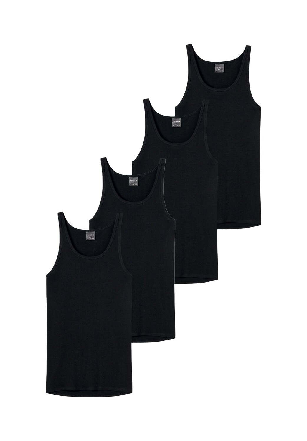 Майка/майка, комплект из 4 шт. Original Classics в тонкую рубчику SCHIESSER, черный
Майка/майка, комплект из 4 шт. Original Classics в тонкую рубчику SCHIESSER, черный