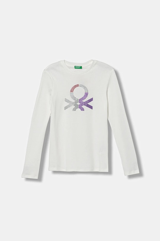 Детская хлопковая кофта с длинным рукавом United Colors Of Benetton, белый
Детская хлопковая кофта с длинным рукавом United Colors Of Benetton, белый