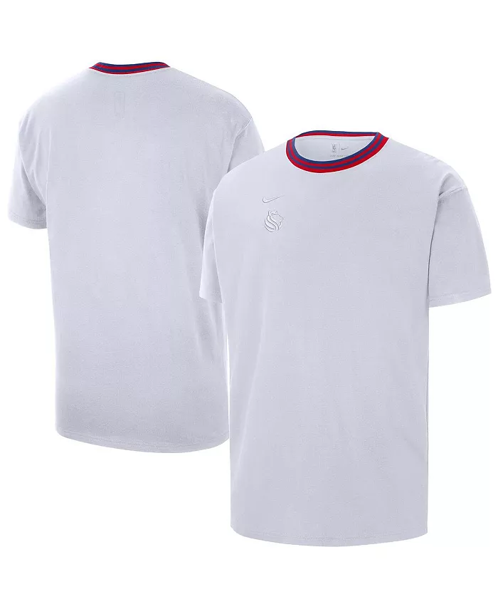 Мужская белая футболка Sacramento Kings City Edition Courtside Premium Nike
Мужская белая футболка Sacramento Kings City Edition Courtside Premium Nike